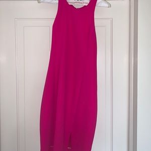 Pink Fitted Dress
